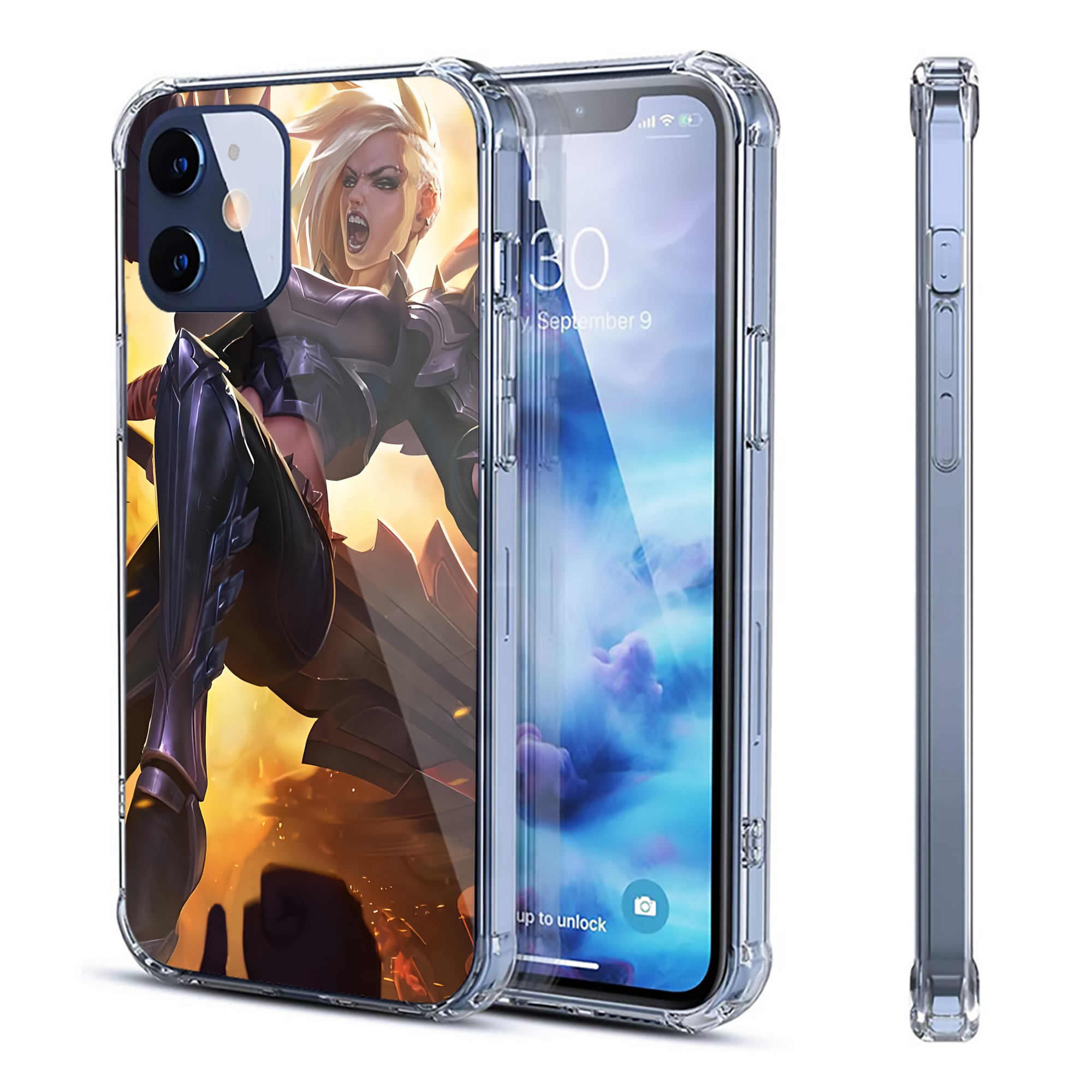 リーグ・オブ・レジェンド League of Legends LOL 【iPhone 12シリーズ対応】透明スマホケース（クリアソフトケース）